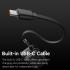 Mcdodo MC-7760 MDD Free kit Series Power Bank with USB-C Plug Digital Display 5000mAh 20W Portable Phone Charger - Black